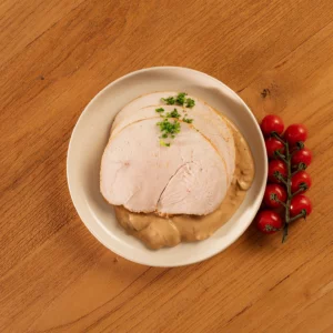 HOOFDGERECHT KALKOENFILET in archiducsaus